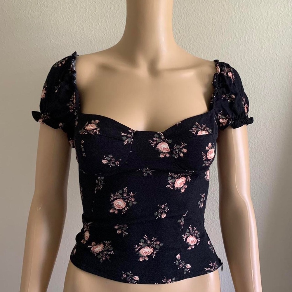 reformation floral top💐